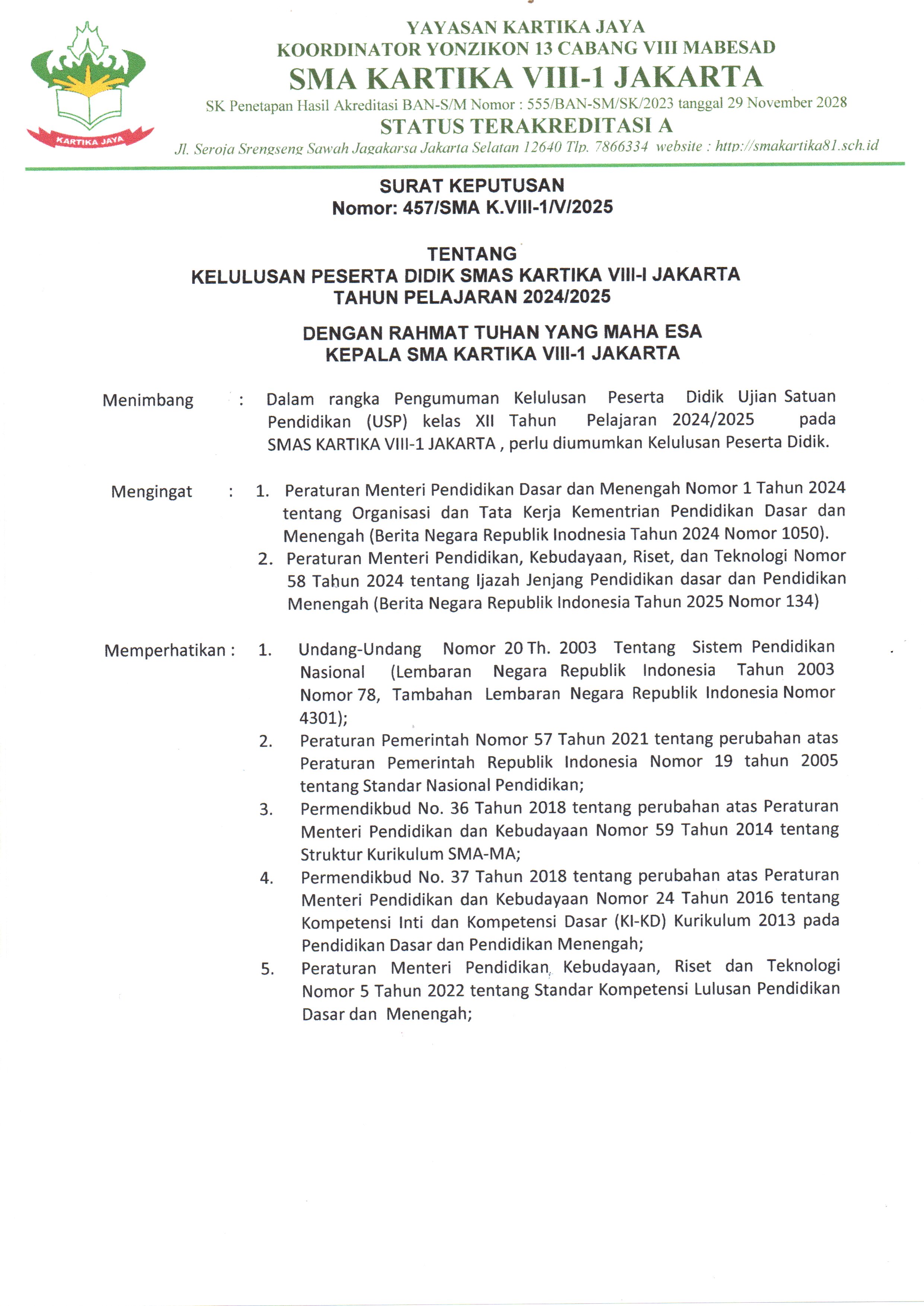 1 KELULUSAN KARTIKA 2024 2025 0001